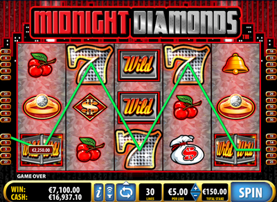 Midnight Diamonds Slot Machine