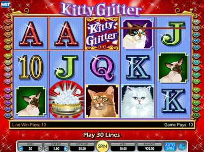 Kitty Glitter Slot Machine