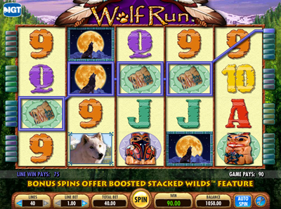 Wolf Run Slots Online