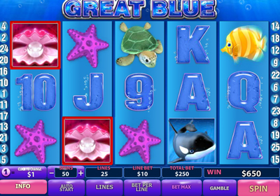 Great Blue Online Slots