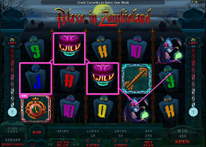 Alaxe in Zombieland Slots