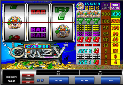 Cash Crazy Slots