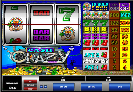 Cash Crazy Slot Game Cash Crazy Slots