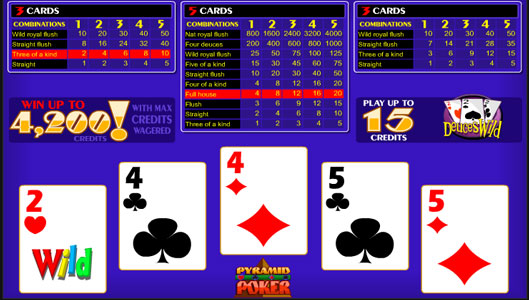Deuces Wild Deuces Wild Video Poker