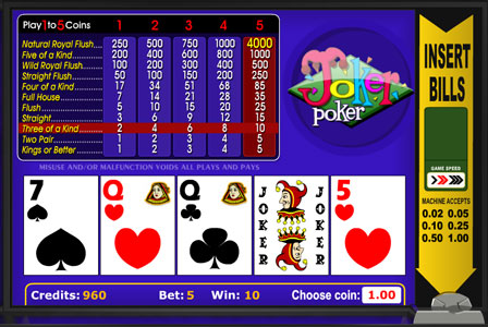 Joker Poker Win Joker Poker