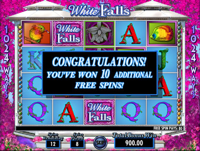 White Orchid Slot Machine