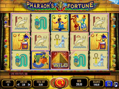 Pharaoh's Fortune Slot Machine