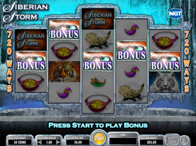 Siberian Storm Slot Machine