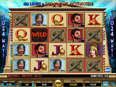 Treasures of Troy Slot Machine