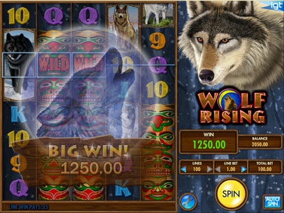 Wolf Rising Slot Game Wolf Rising Slots