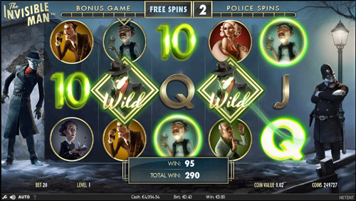 Invisible Man Slots